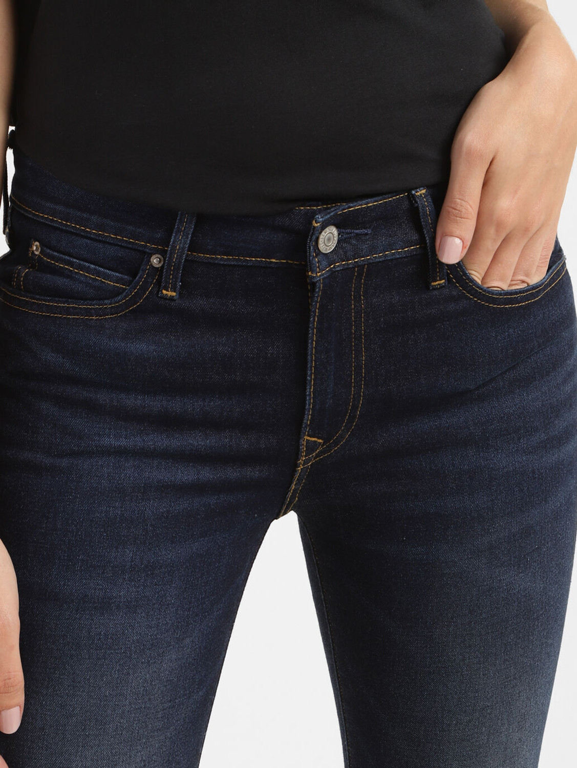 Image of LEVI'S 711 Skinny Women Blue Jeans