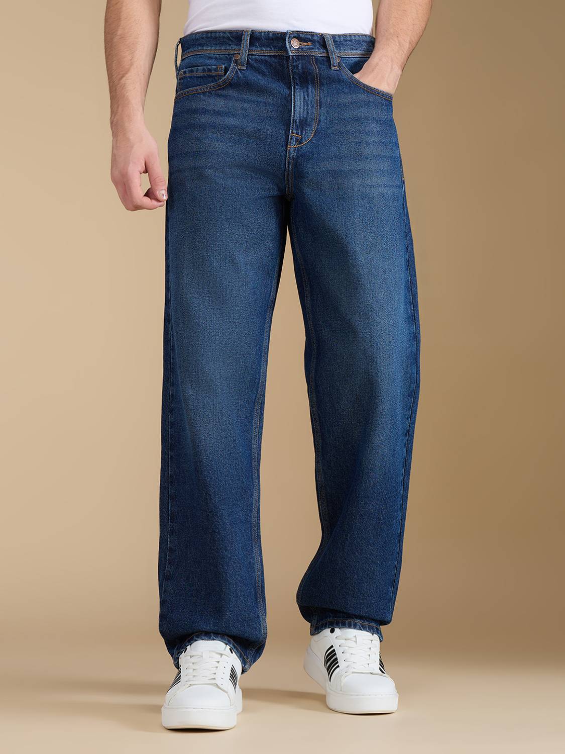 Pepe Jeans Relaxed Fit Blue Jeans - Image 5