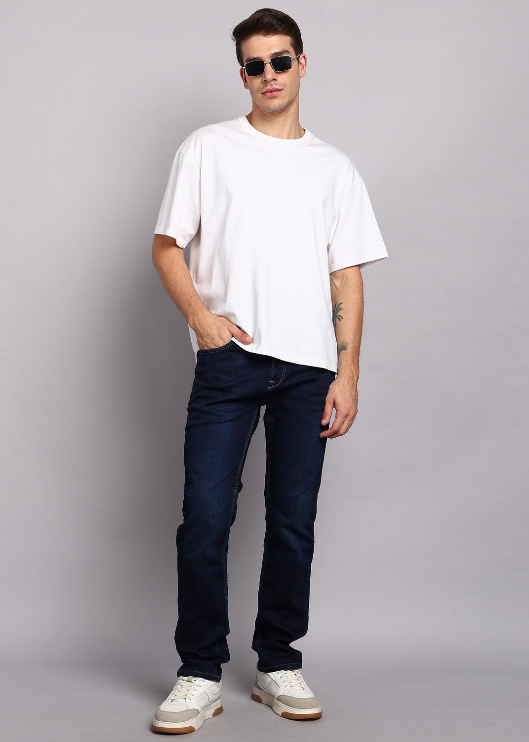 Image of KILLER Slim Men Dark Blue Jeans