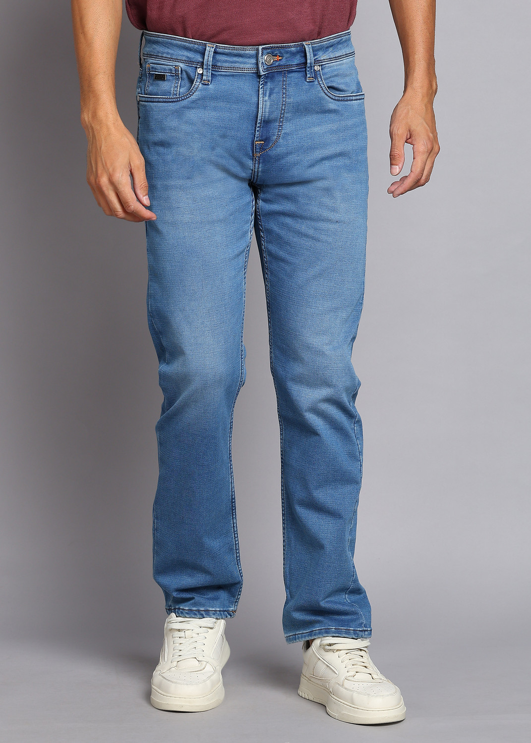 Image of KILLER Straight Fit Men Blue Jeans