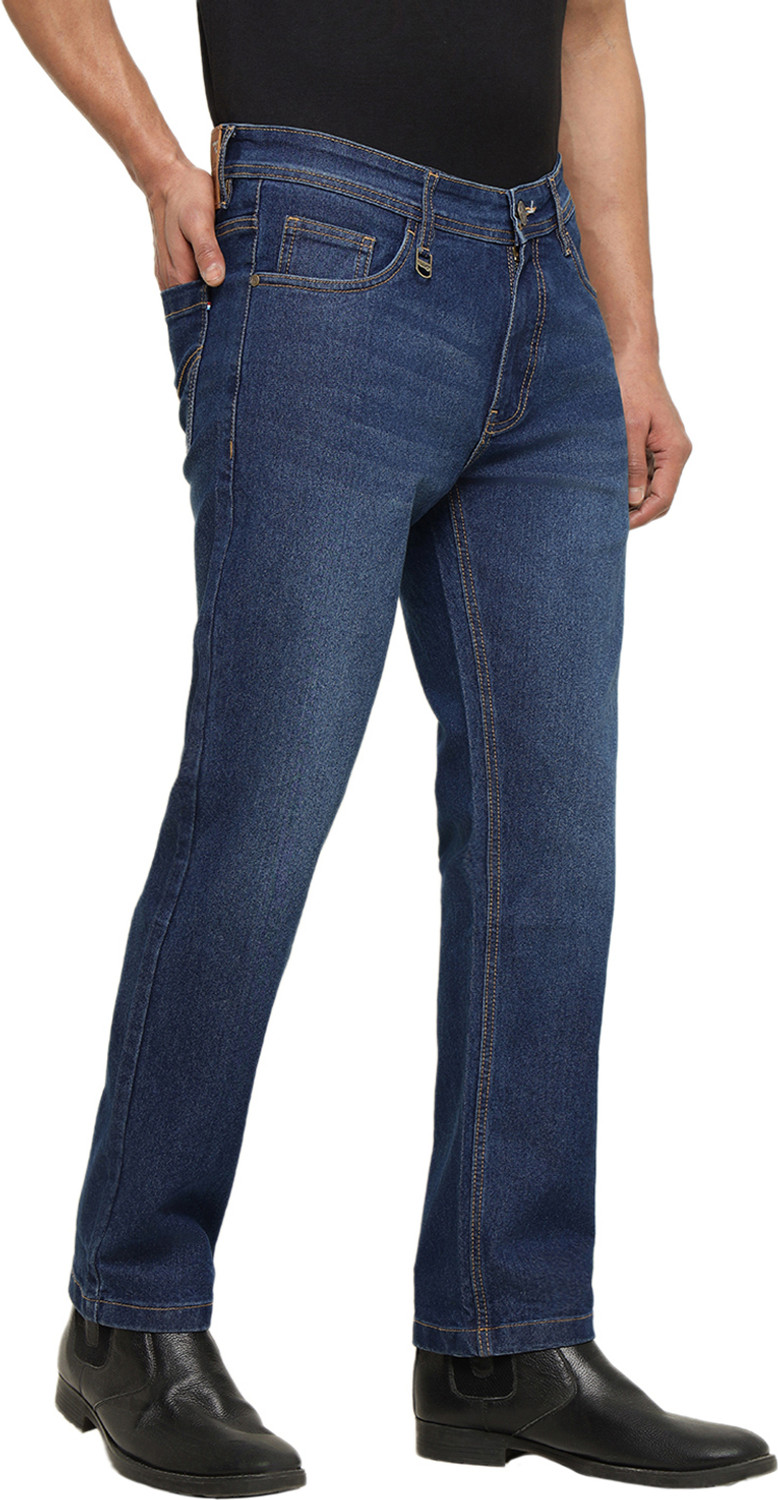 Image of RED CHIEF Regular Men Blue Jeans