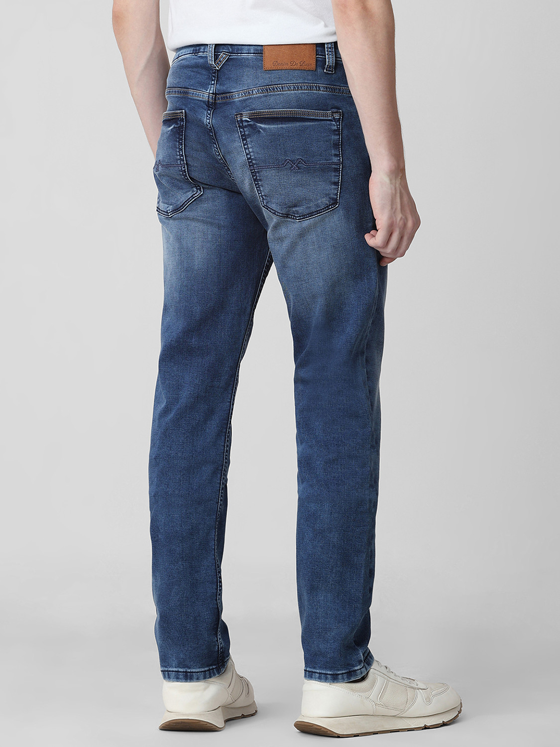 Image of MUFTI Slim Men Blue Jeans