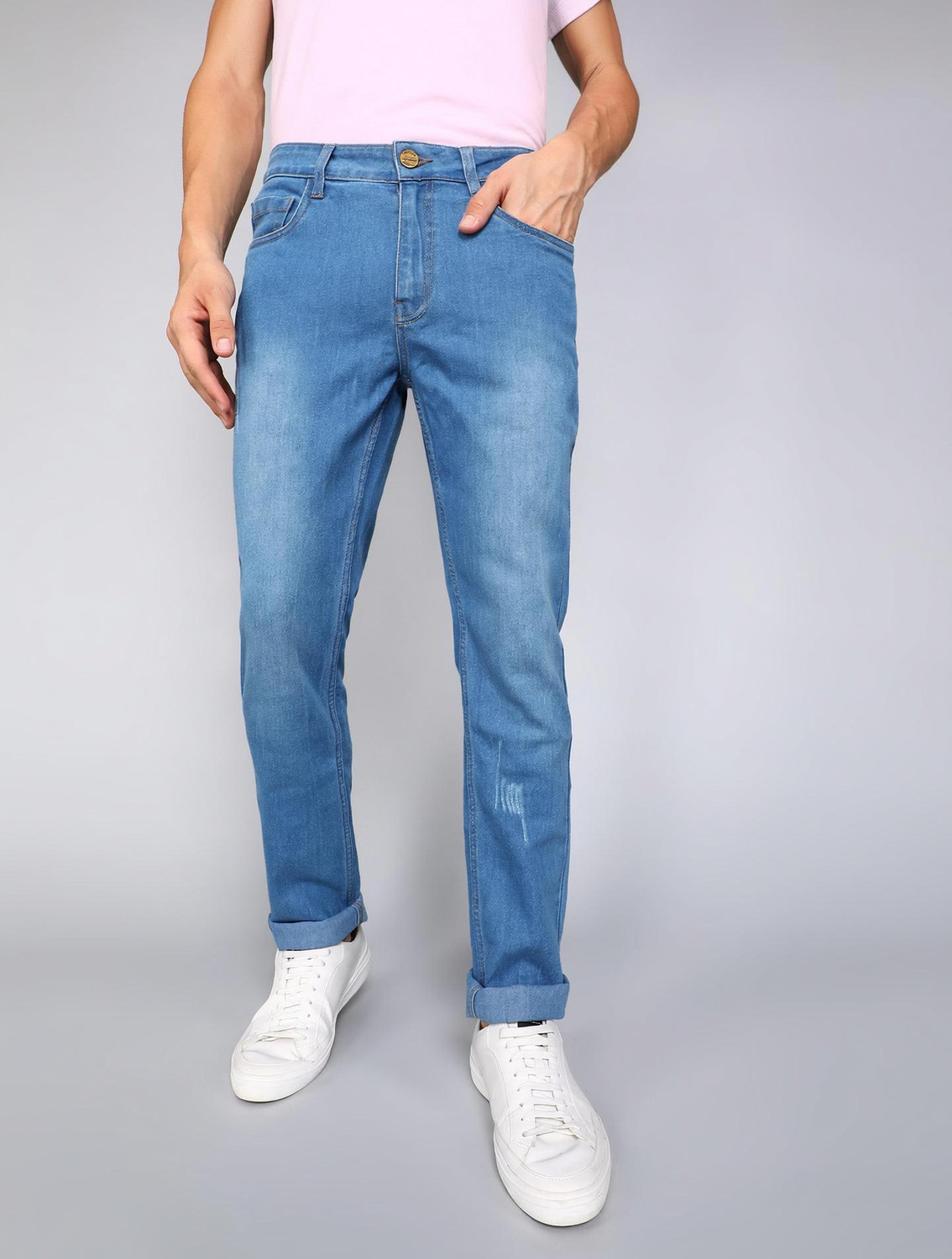 Image of METRONAUT Slim Men Blue Jeans
