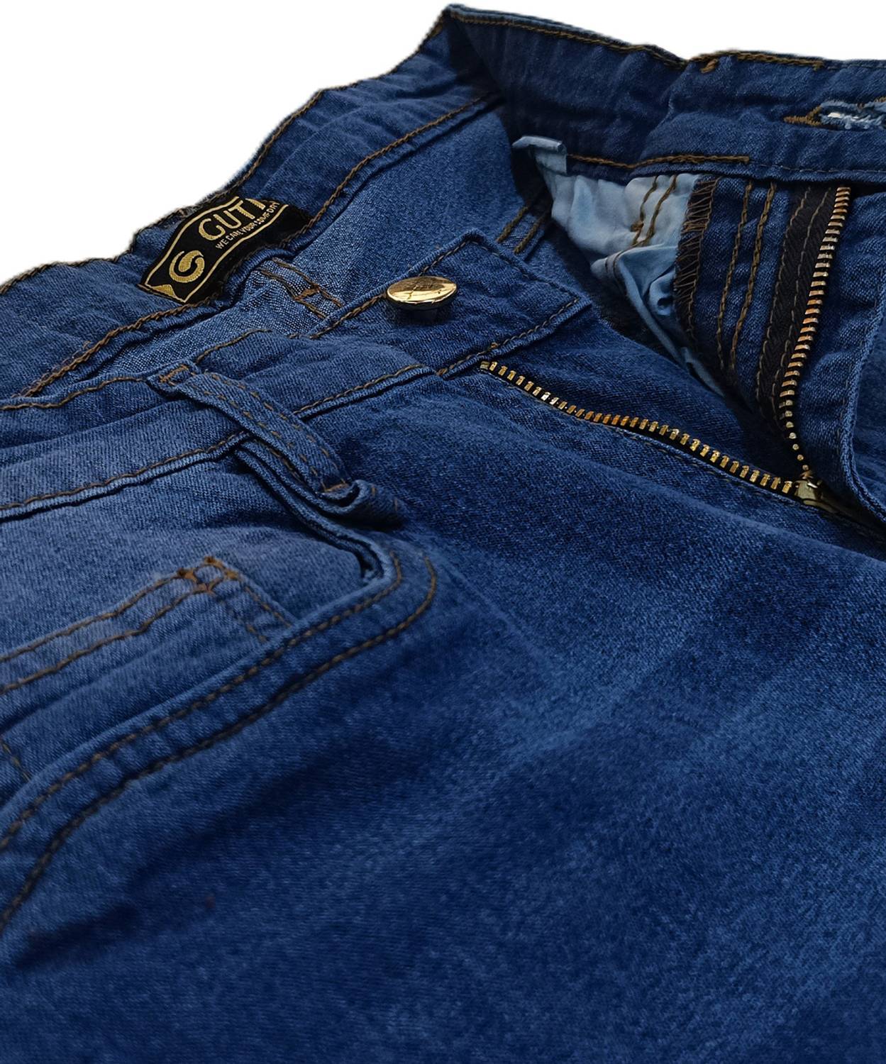 GUTI Flared Women Blue Jeans - Image 4