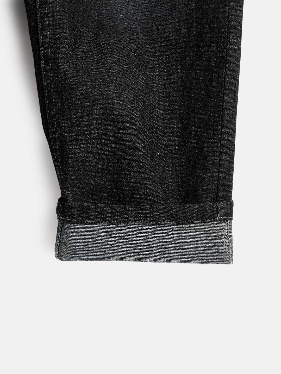 Urbano Juniors Loose Fit Boys Black Jeans - Image 5