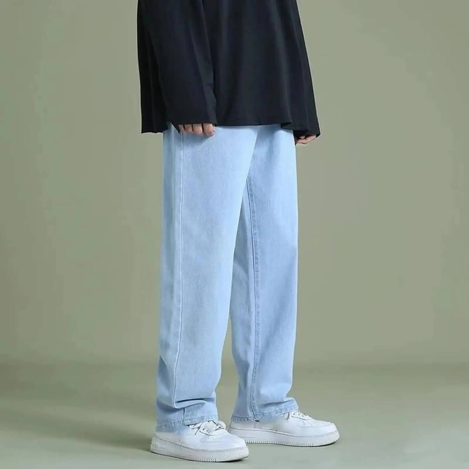 Denim Hawk Loose Fit Blue Jeans - Image 2