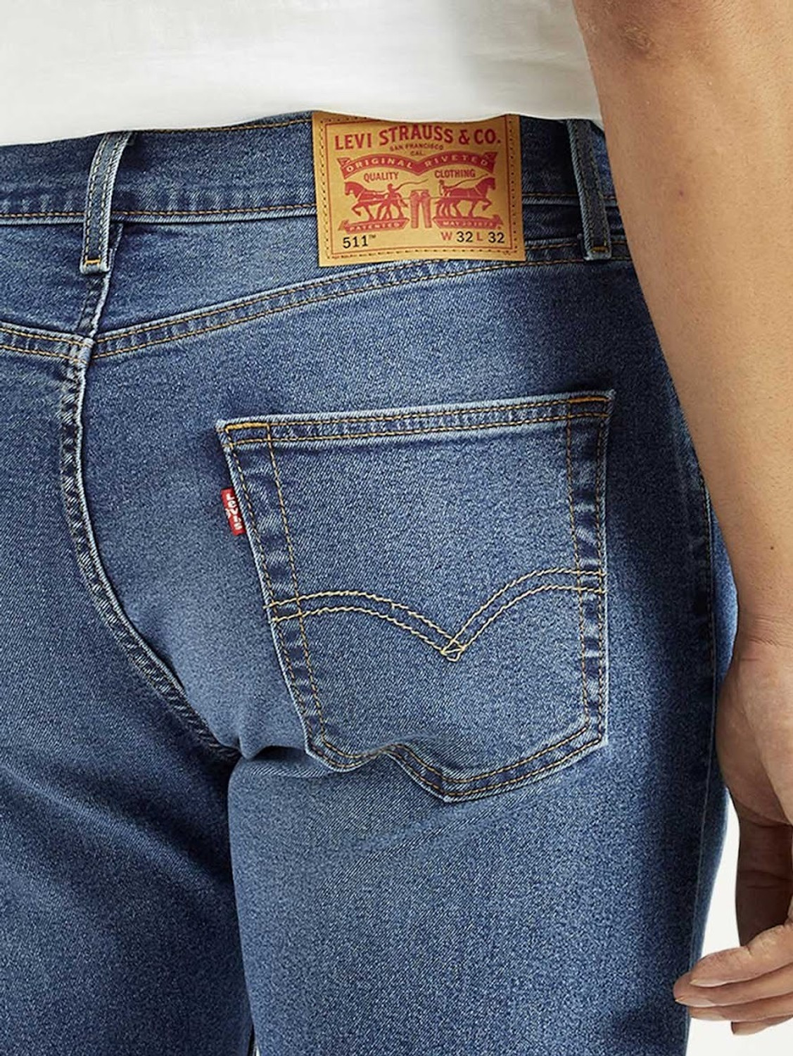 Image of LEVI'S 511 Slim Men Blue Jeans