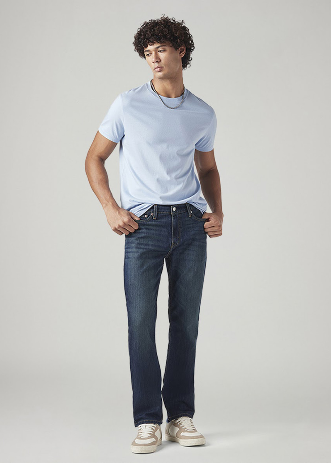 Image of LEVI'S Slim Men Dark Blue Jeans