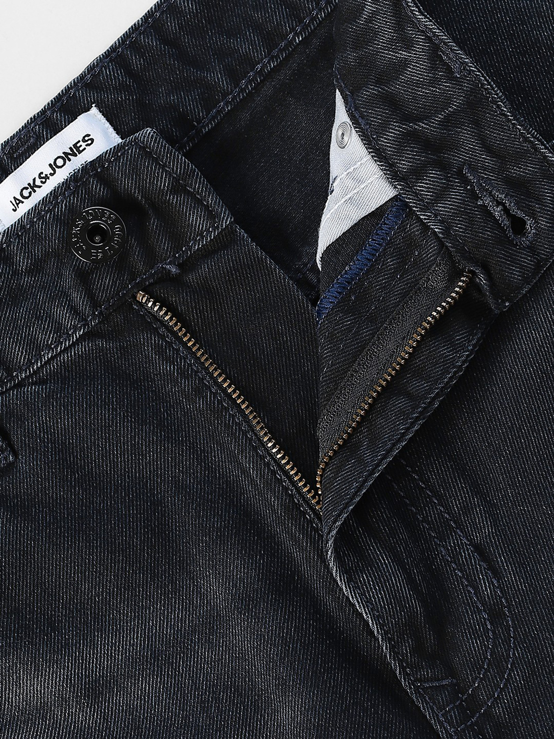 Image of JACK & JONES Loose Fit Men Dark Blue Jeans