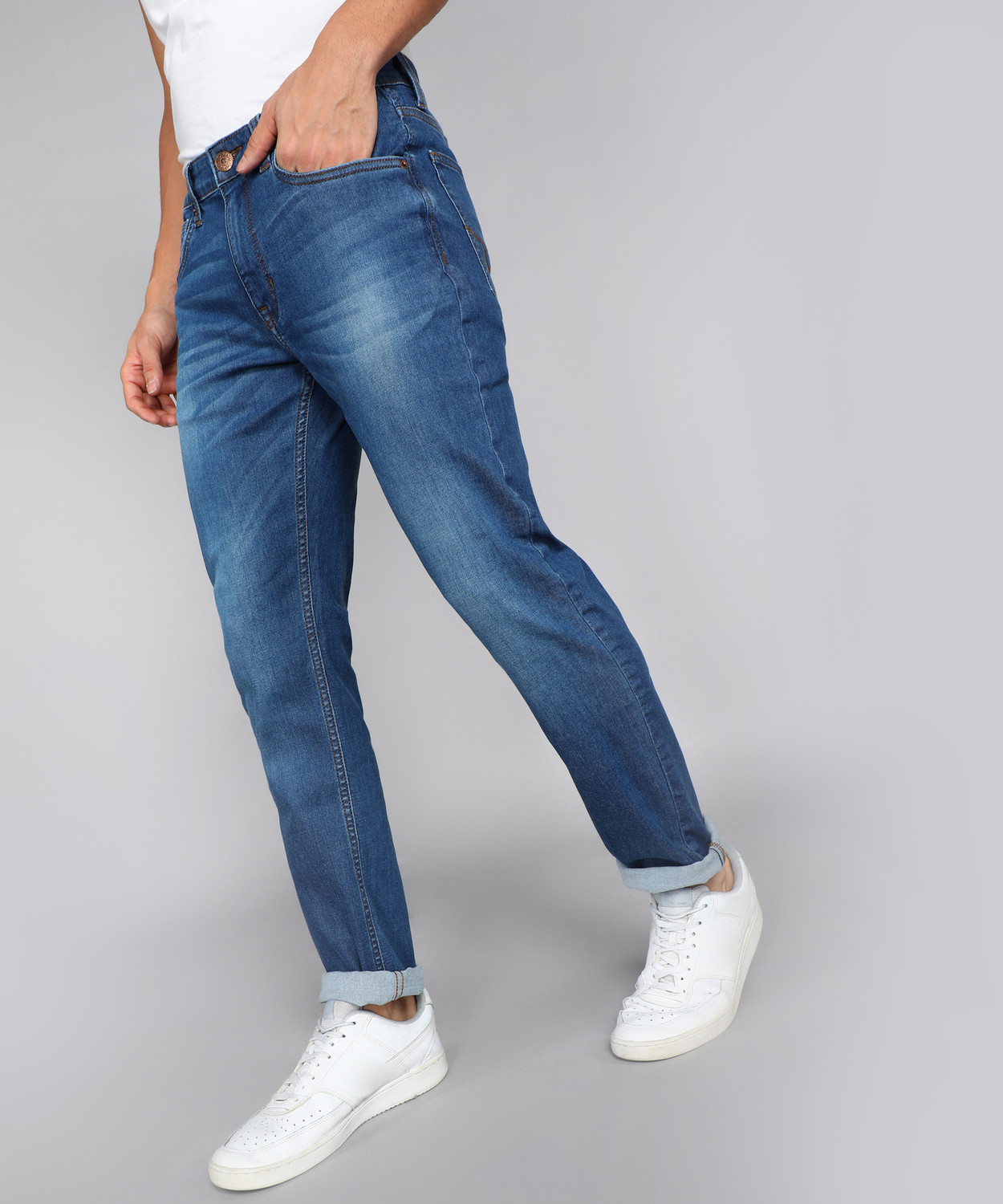 Image of U.S. Polo Assn. Denim Co. Regular Men Dark Blue Jeans