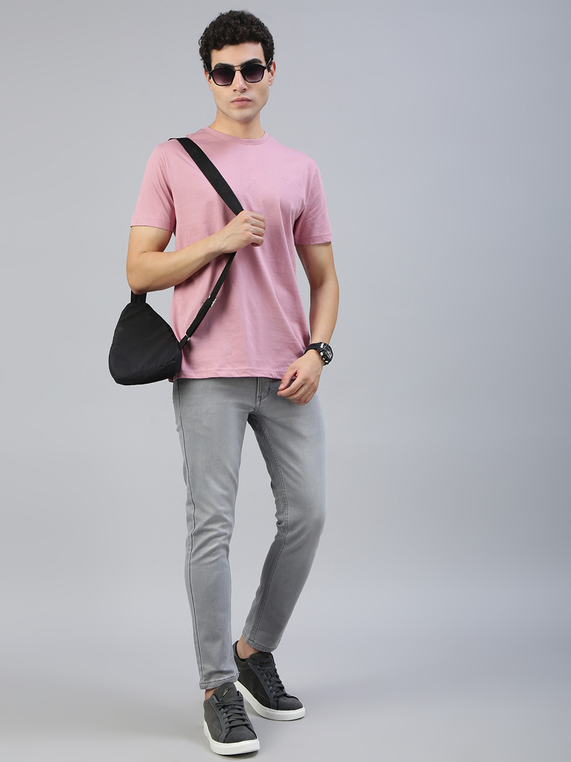 Image of Classic Polo Slim Men Grey Jeans