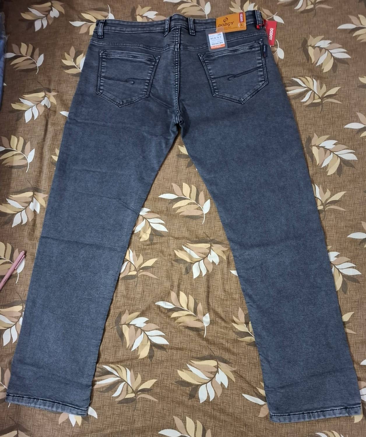 Jainstore Straight Fit Men Grey Jeans - Image 3