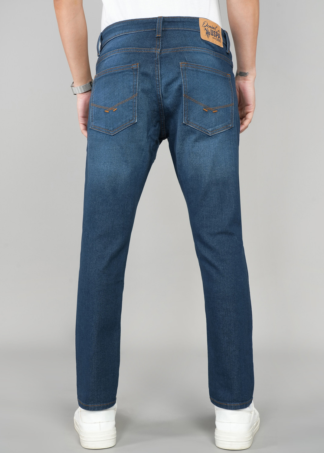 Image of U.S. Polo Assn. Denim Co. Skinny Men Blue Jeans