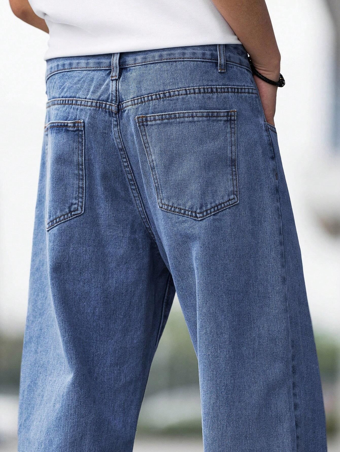 Image of R.Code by The Roadster Life Co. Regular Men Blue Jeans