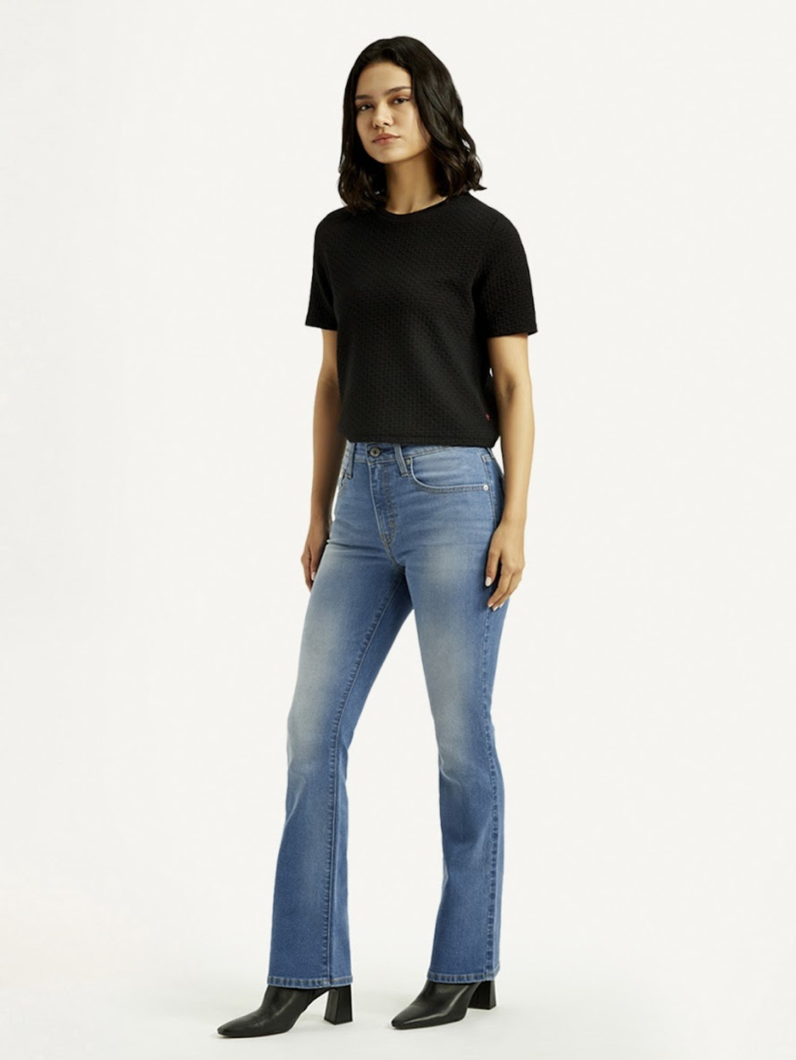 Image of LEVI'S Boot-Leg Women Blue Jeans