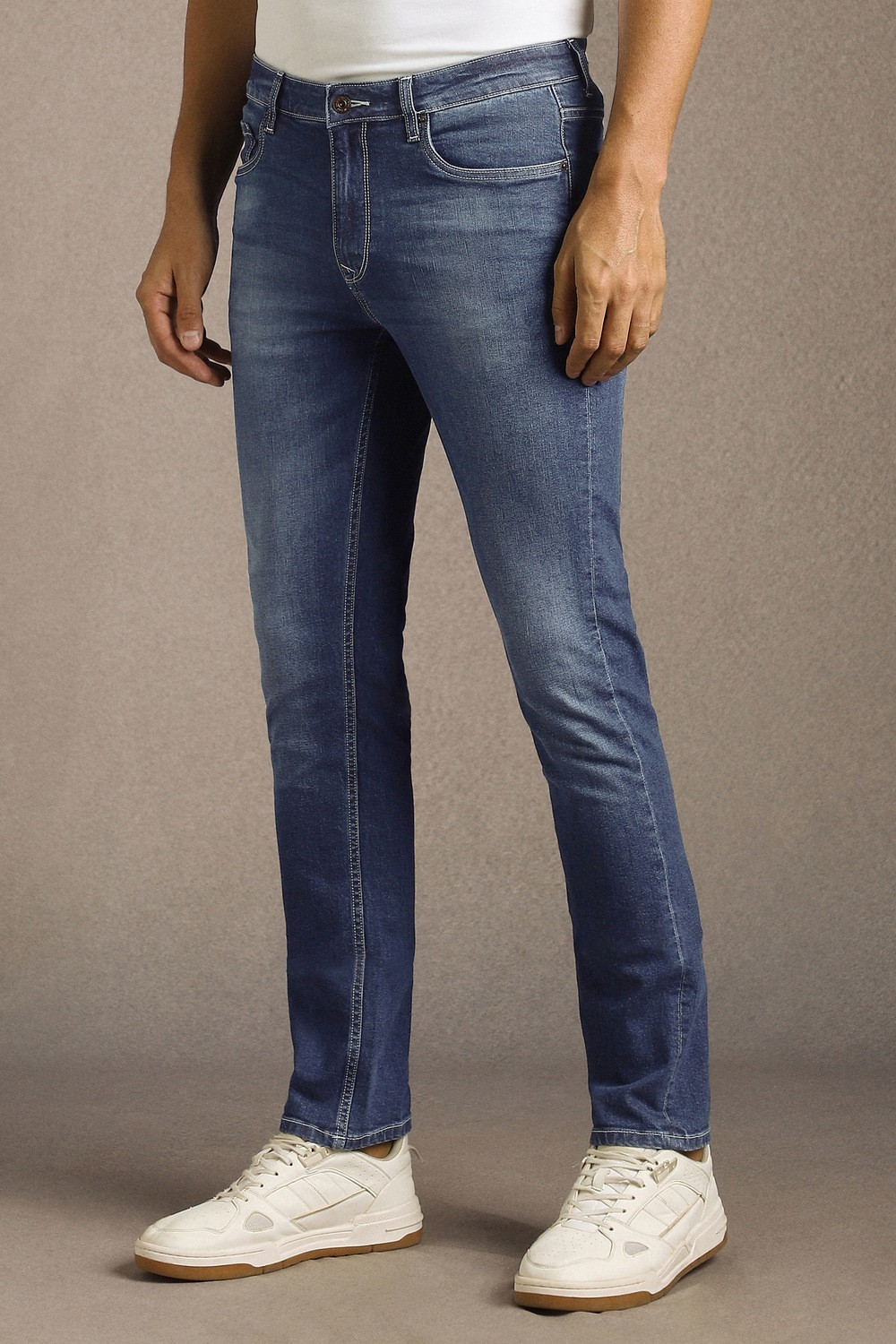 Image of LOUIS PHILIPPE Slim Men Blue Jeans