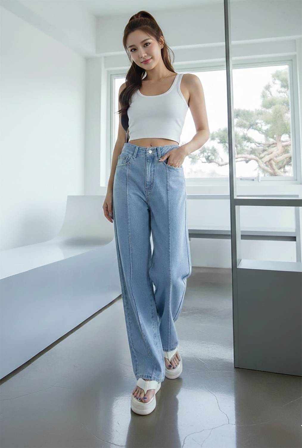 KOTTY Straight Fit Women Blue Jeans
