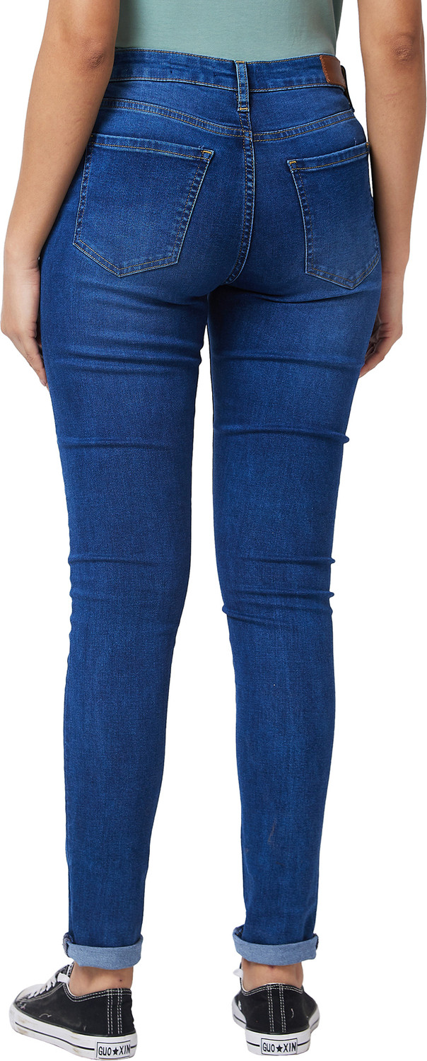 Image of Spykar Skinny Women Dark Blue Jeans