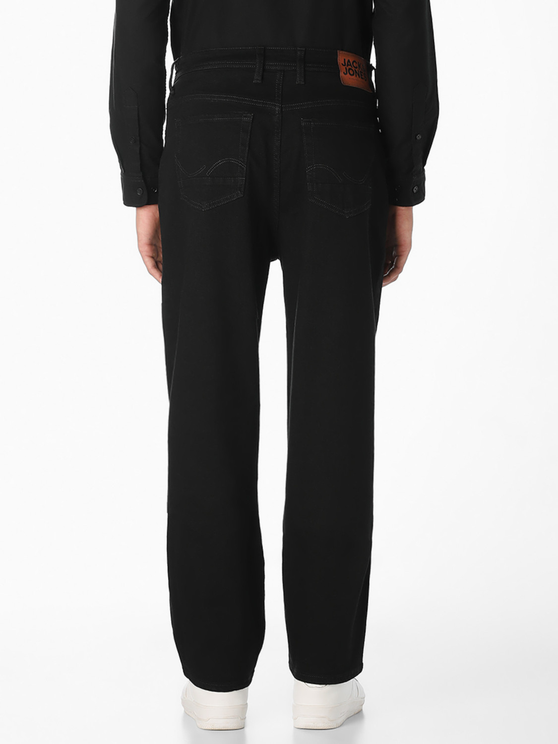 Image of JACK & JONES Loose Fit Men Black Jeans