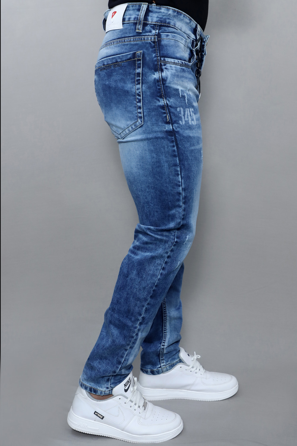 Image of INOUT Regular Men Blue Jeans