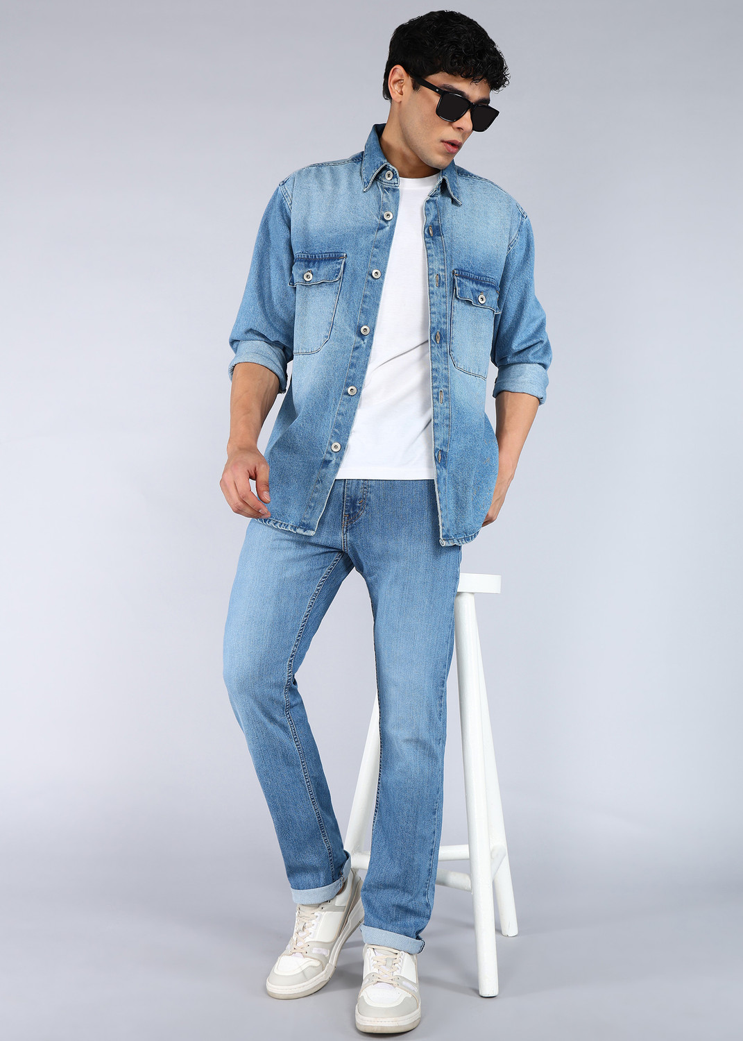 Image of LEVI'S Straight Fit Men Blue Jeans