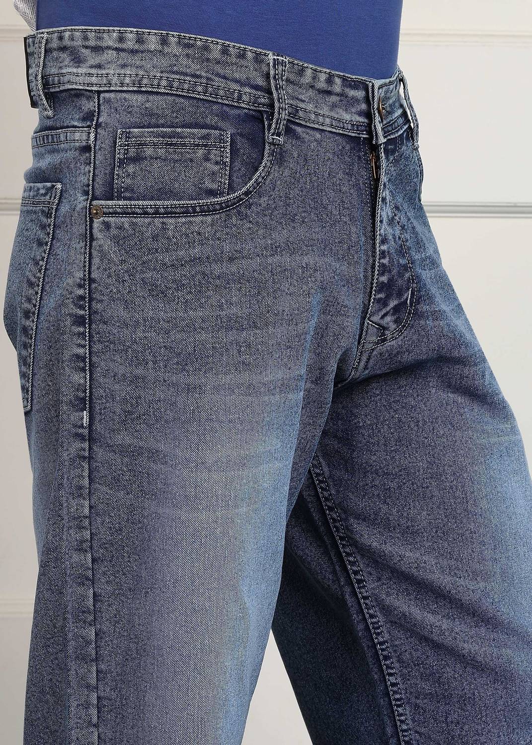 METRONAUT Loose Fit Men Blue Jeans - Image 5