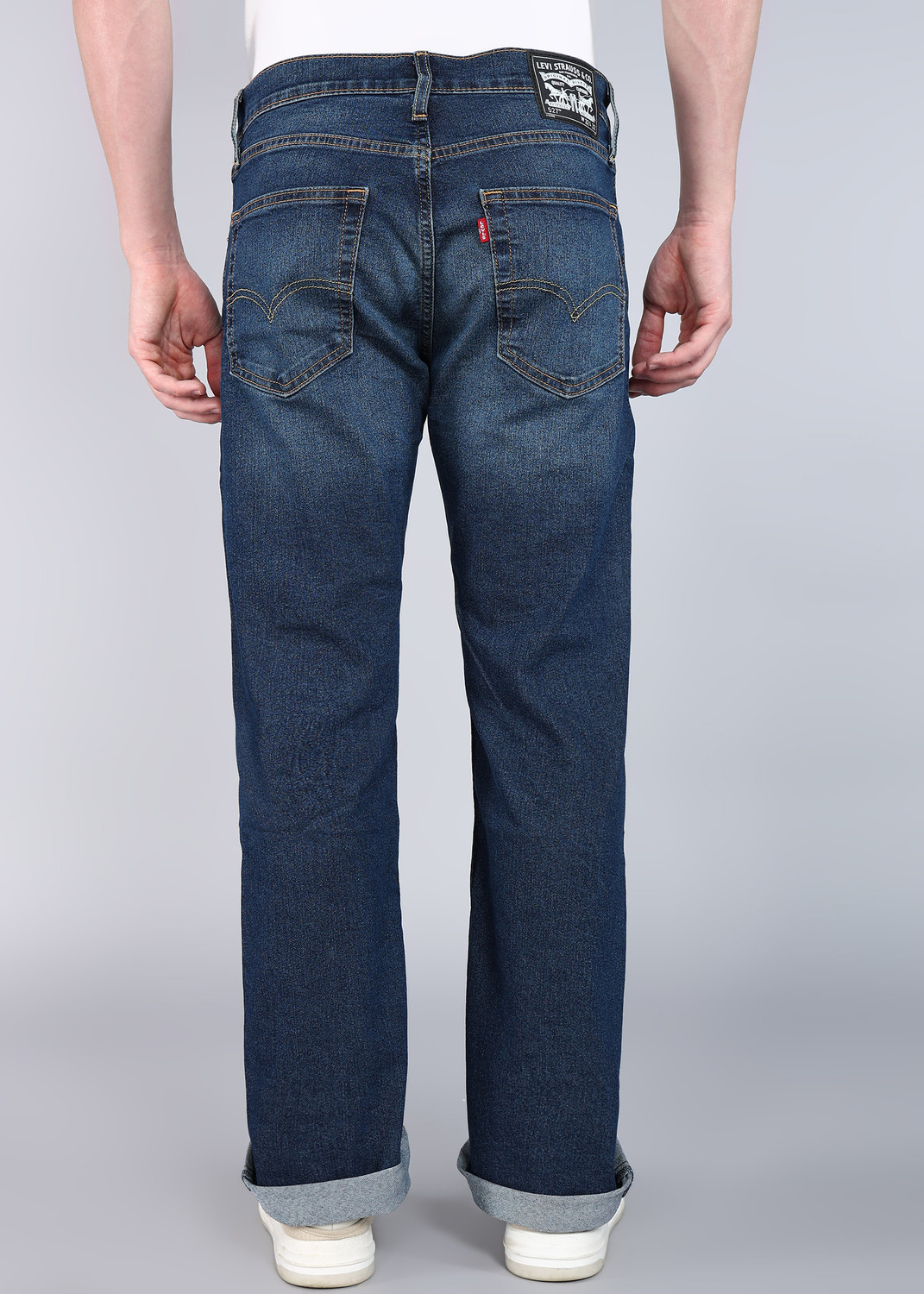 Image of LEVI'S Boot-Leg Men Blue Jeans
