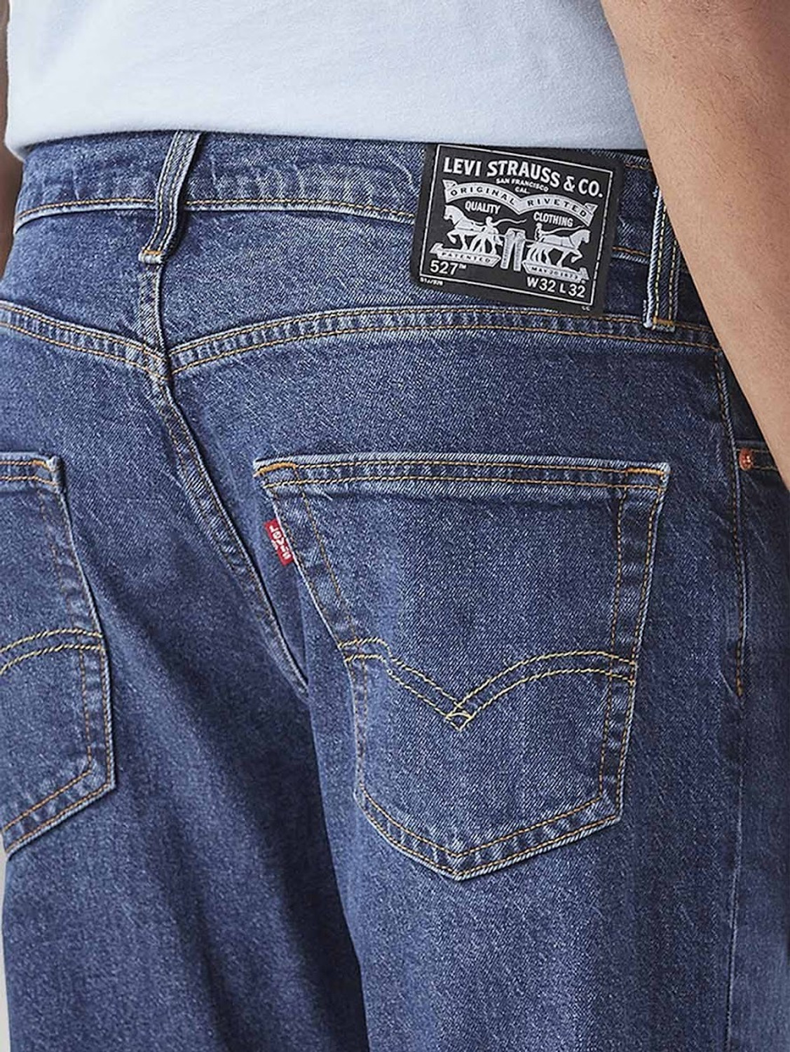 Image of LEVI'S Boot-Leg Men Dark Blue Jeans
