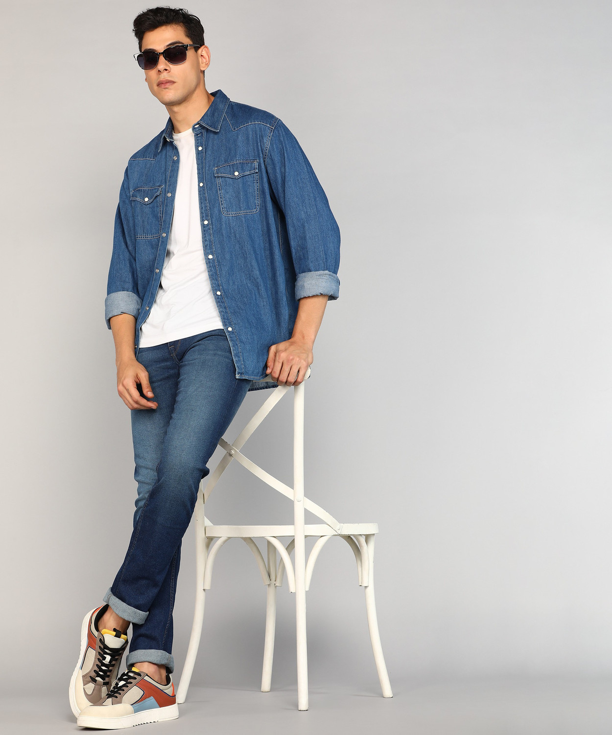 Image of U.S. POLO ASSN. Skinny Men Blue Jeans
