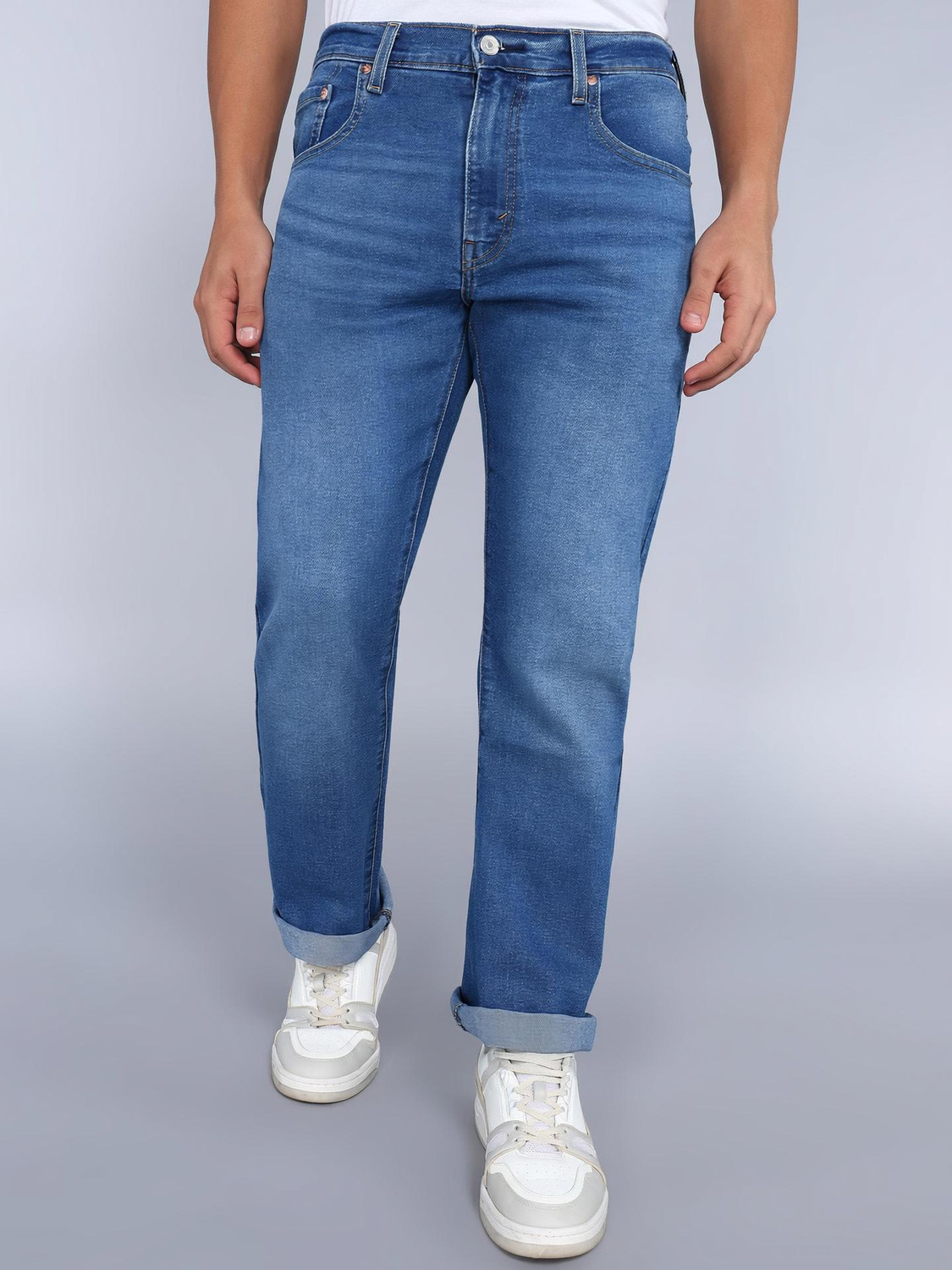 Image of LEVI'S Boot-Leg Men Blue Jeans