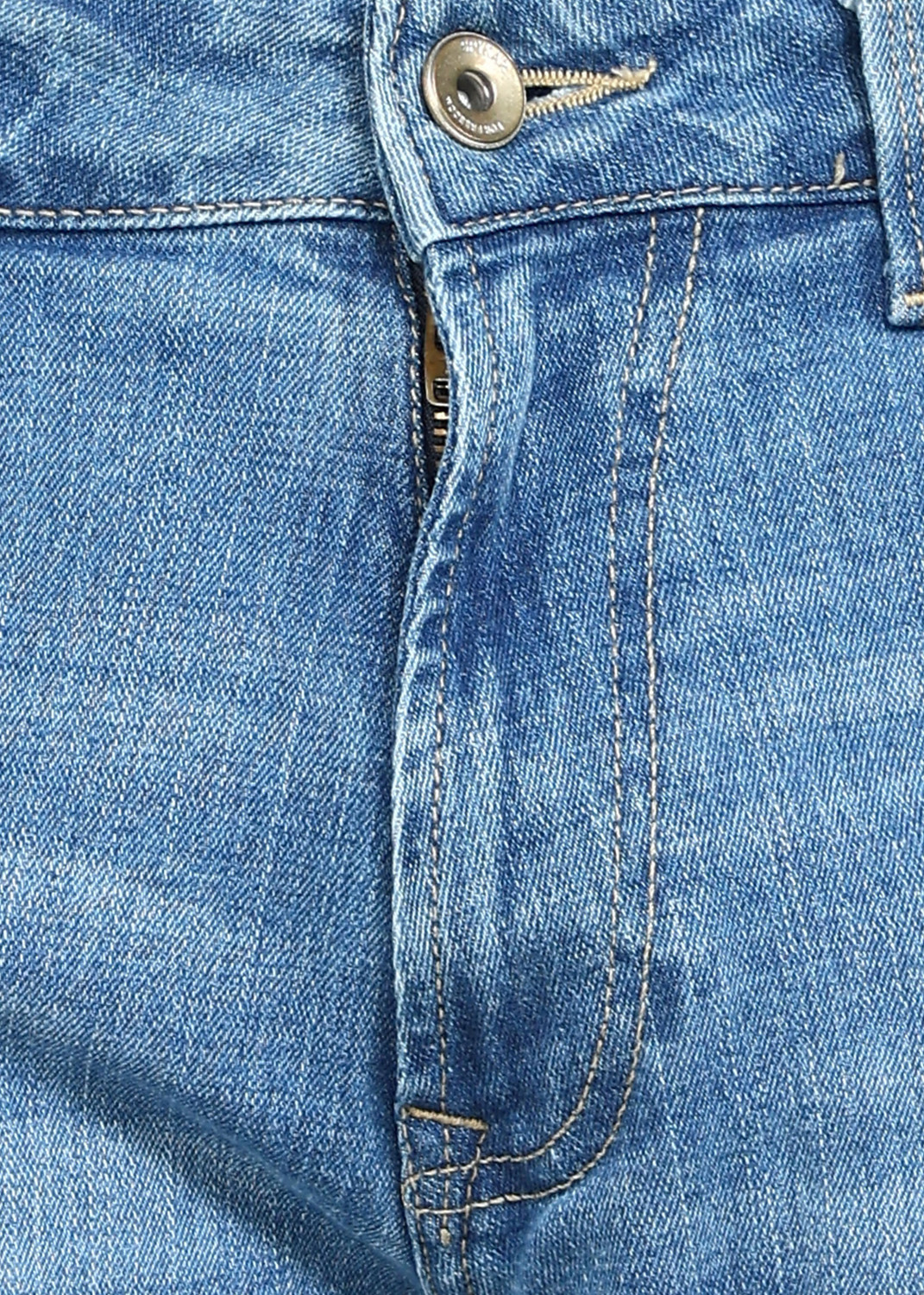 Image of Spykar Relaxed Fit Men Blue Jeans