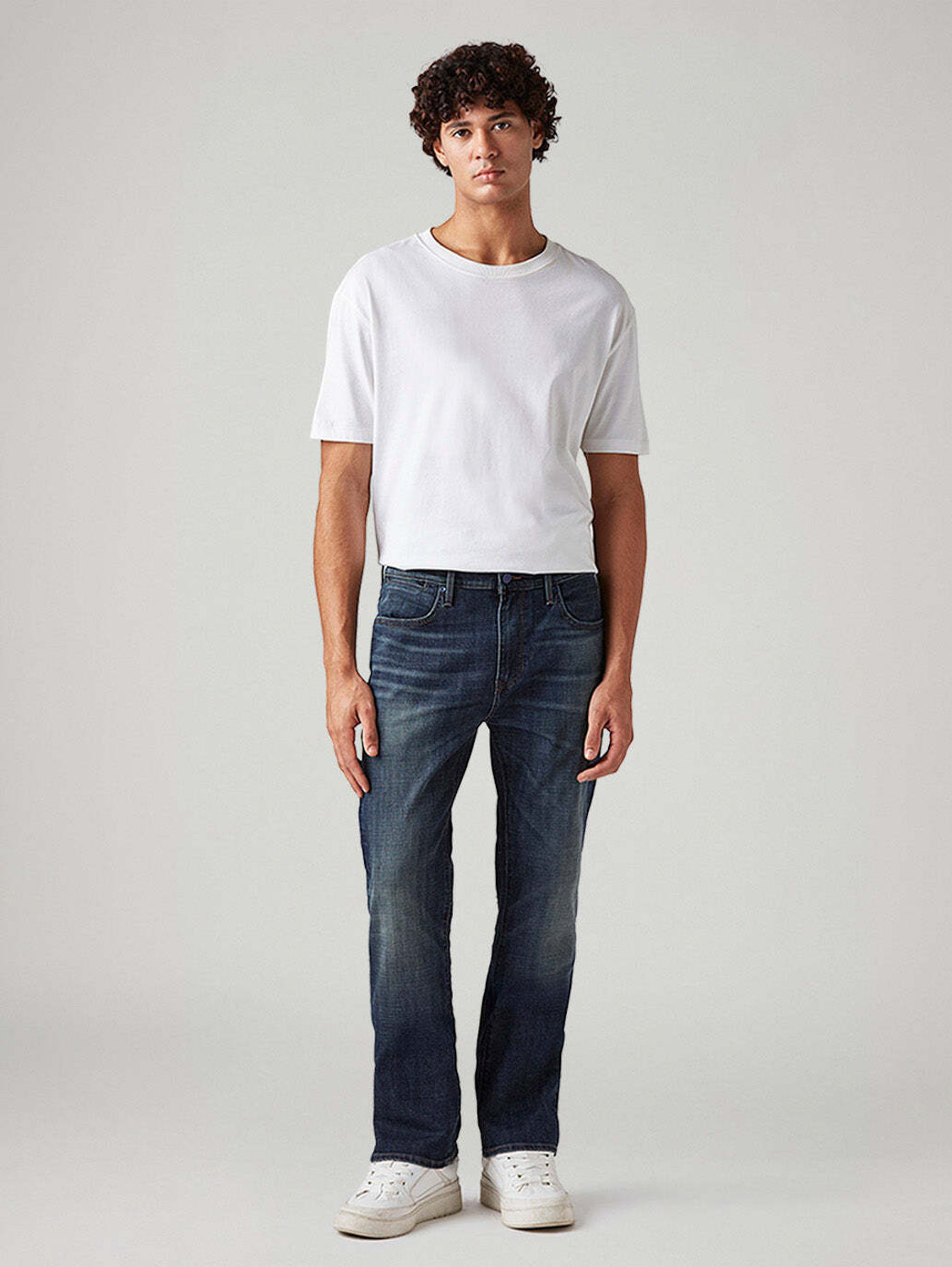 Image of LEVI'S Boot-Leg Men Dark Blue Jeans