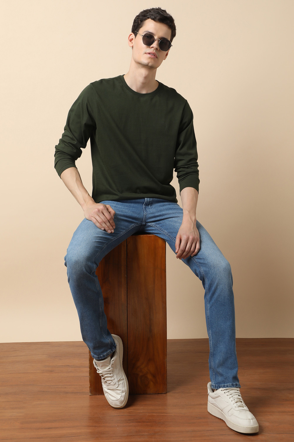 Image of PETER ENGLAND Skinny Men Dark Blue Jeans