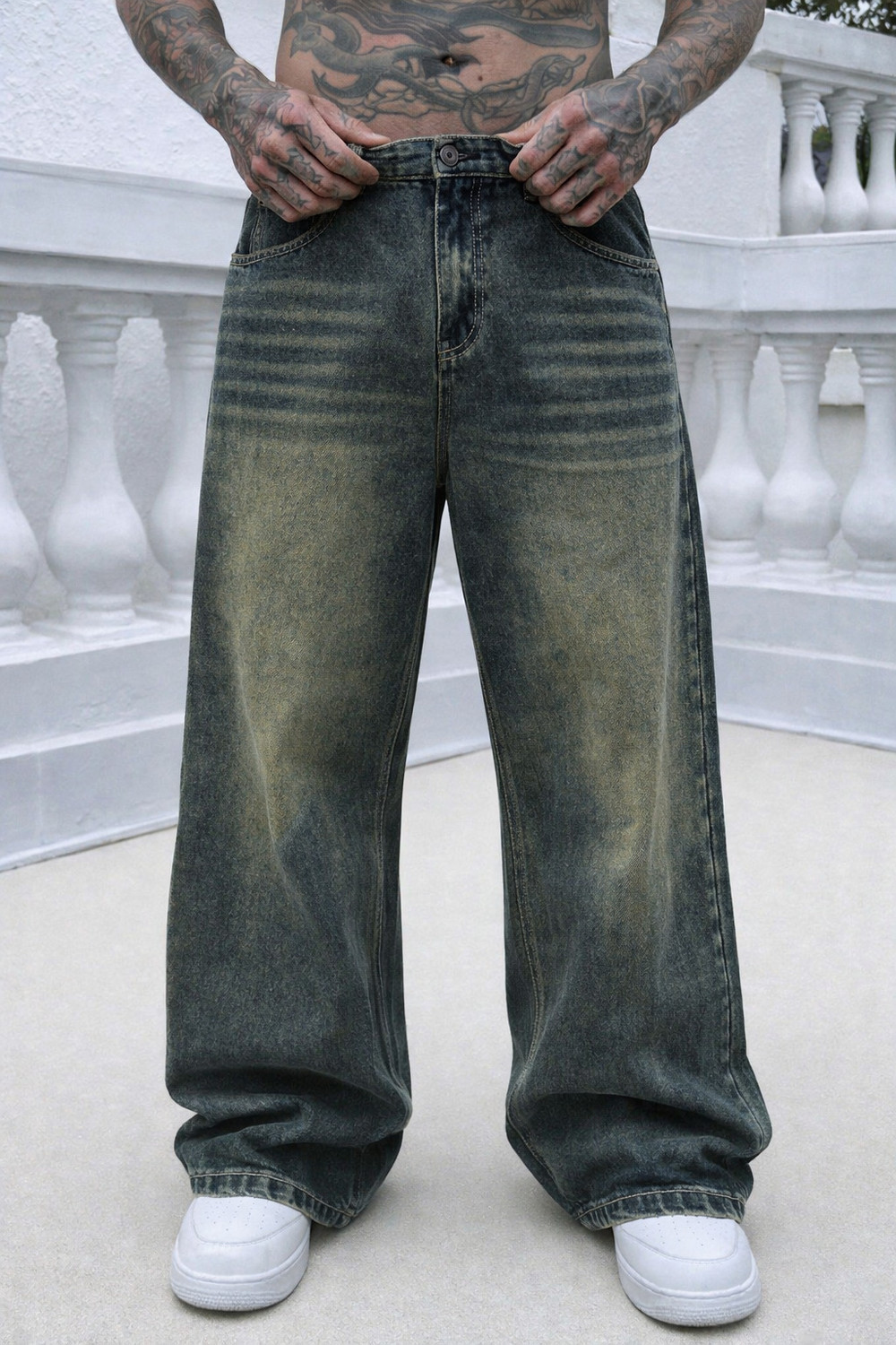 Image of NX DENIMS Straight Fit Men Blue Jeans