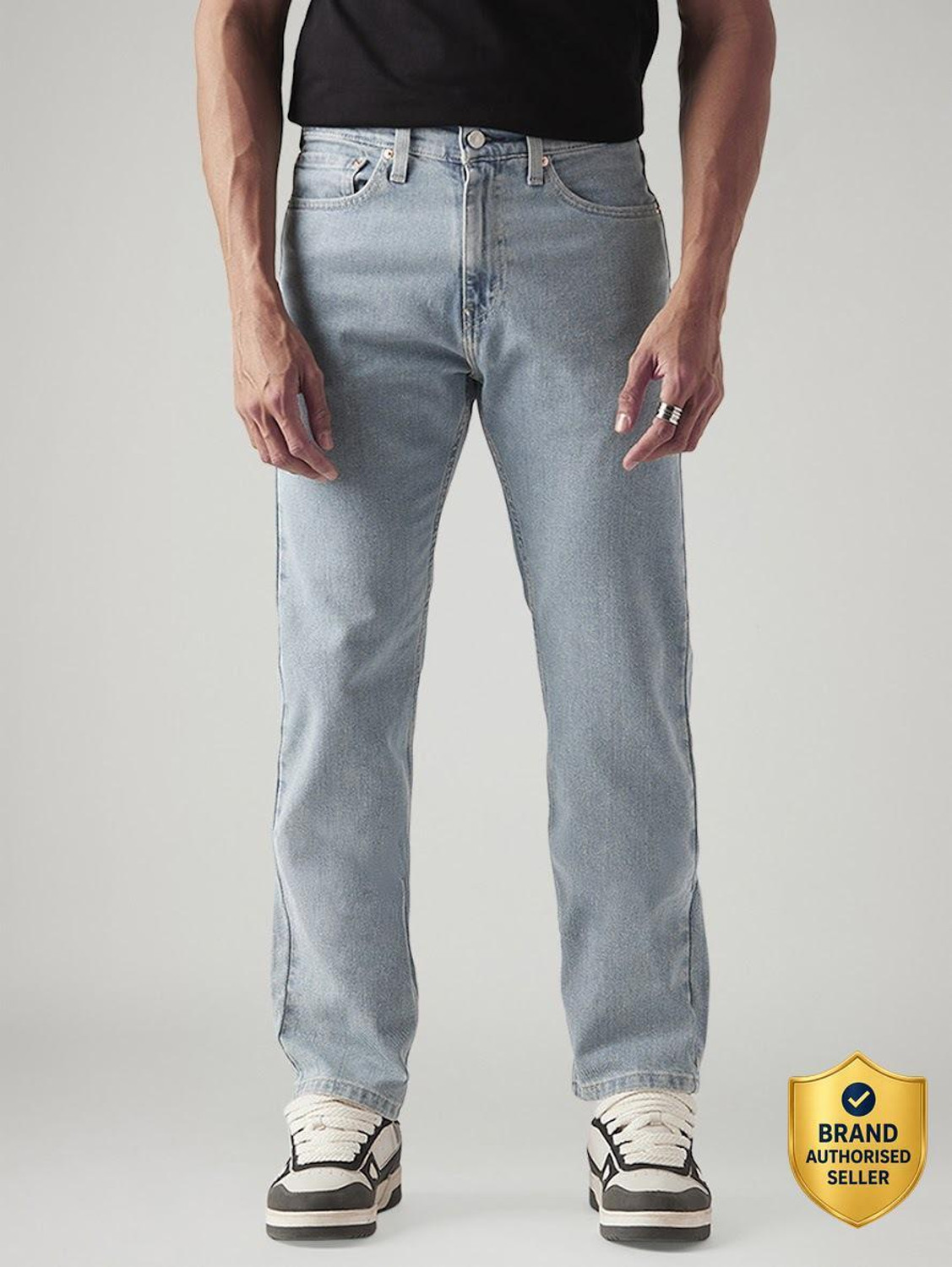 Image of LEVI'S Straight Fit Men Light Blue Jeans