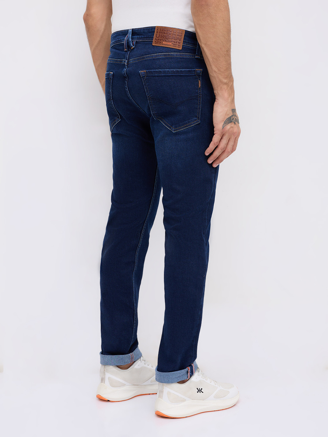 Image of KILLER Slim Men Dark Blue Jeans