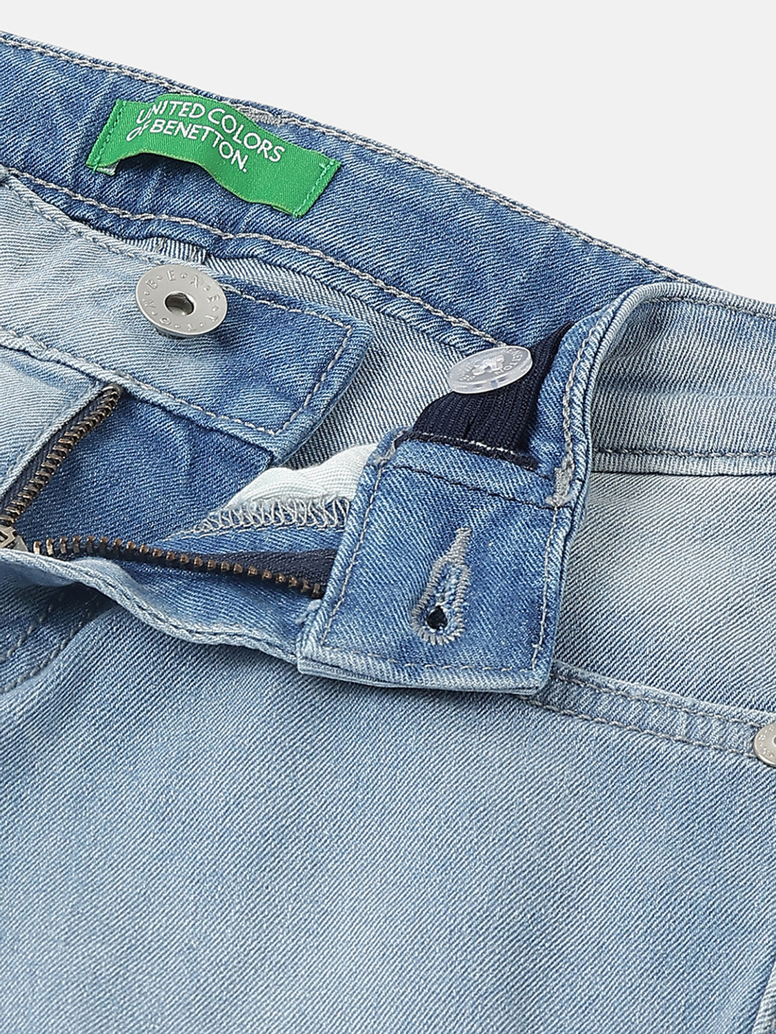 Image of United Colors of Benetton Slim Girls Blue Jeans