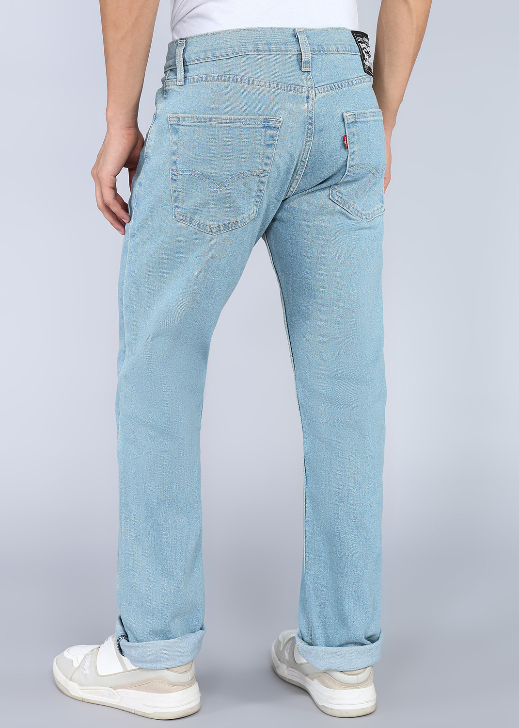 Image of LEVI'S Straight Fit Men Light Blue Jeans