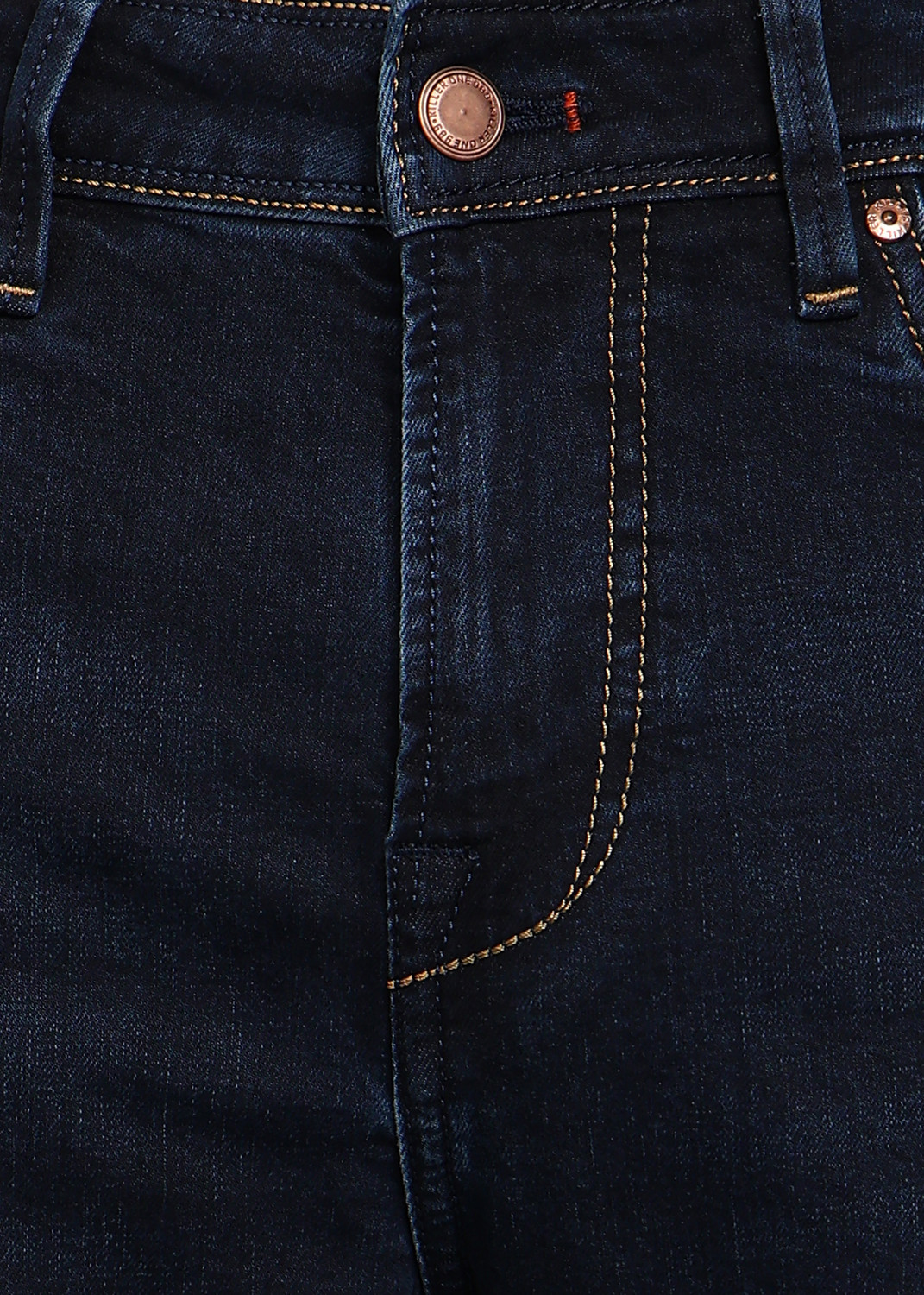 Image of KILLER Men Straight Fit Mid Rise Blue Jeans
