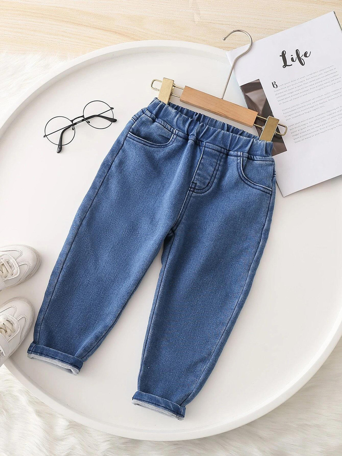 Image of KOTTY Jogger Fit Boys Blue Jeans