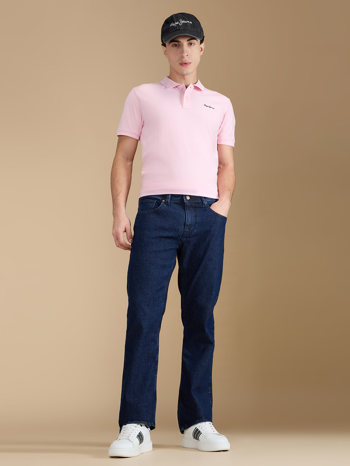 Image of Pepe Jeans Boot-Leg Men Dark Blue Jeans