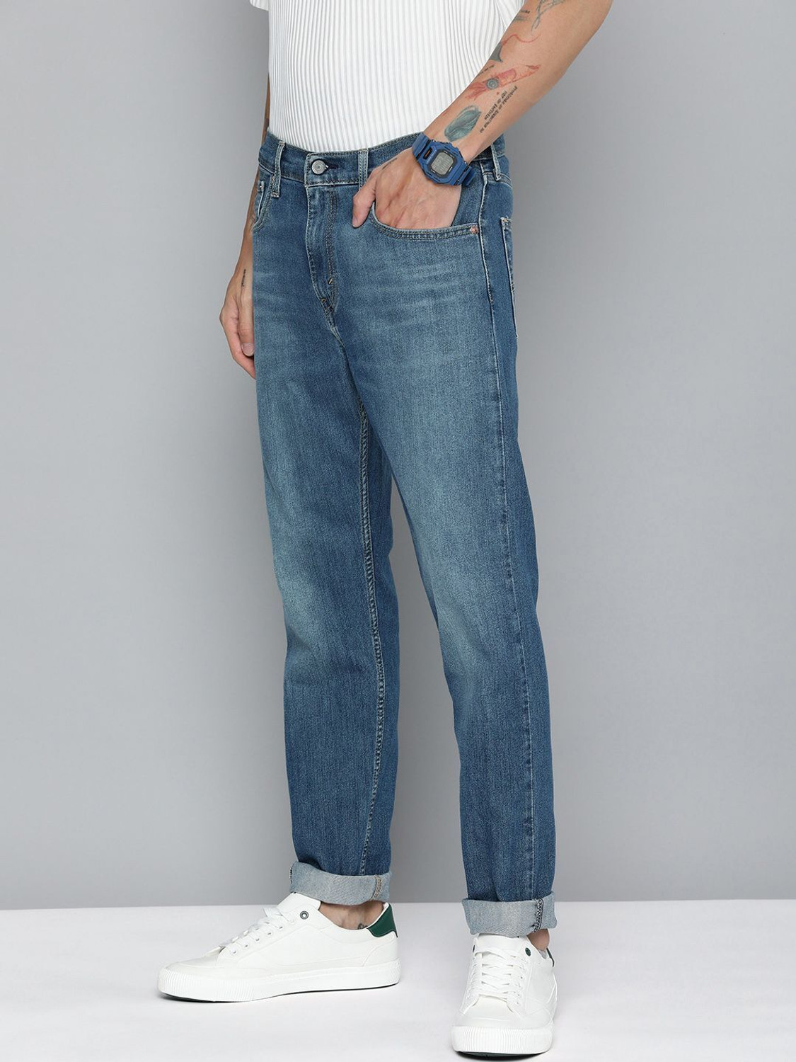 Image of LEVI'S 512 Slim Men Blue Jeans