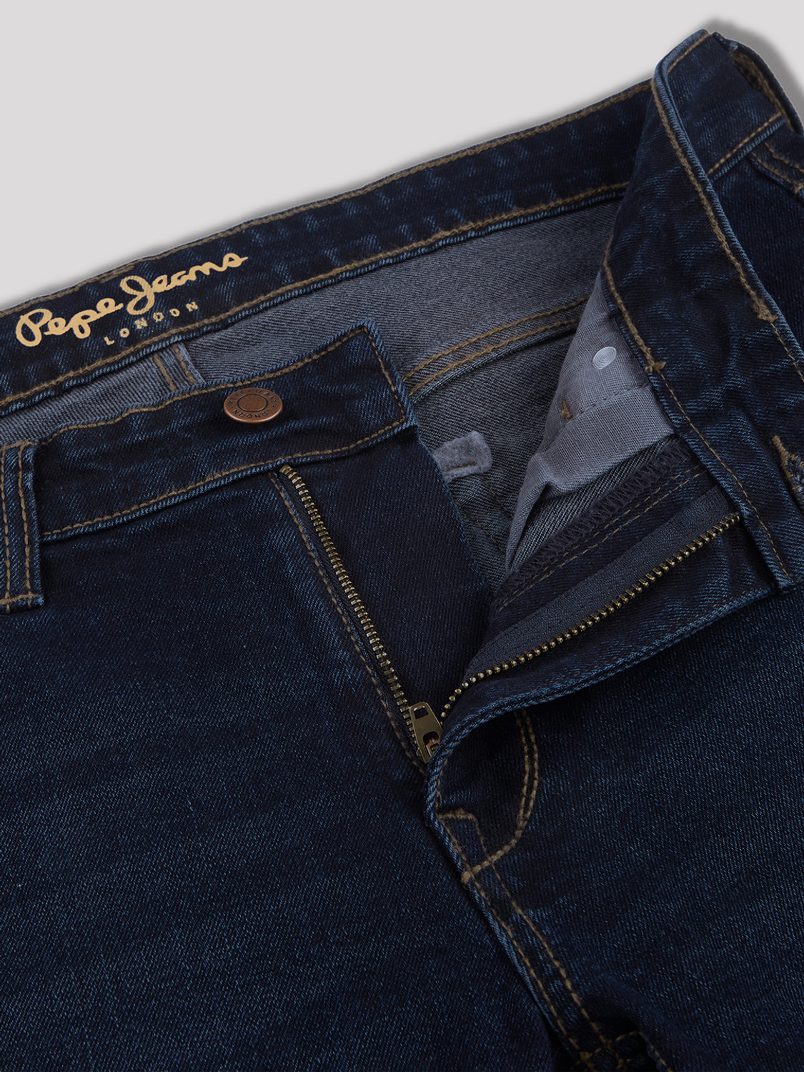 Image of Pepe Jeans Slim Men Blue Jeans