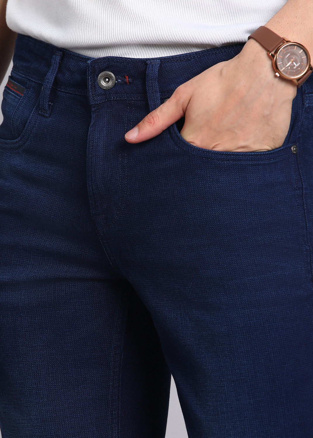 Image of KILLER Slim Men Dark Blue Jeans