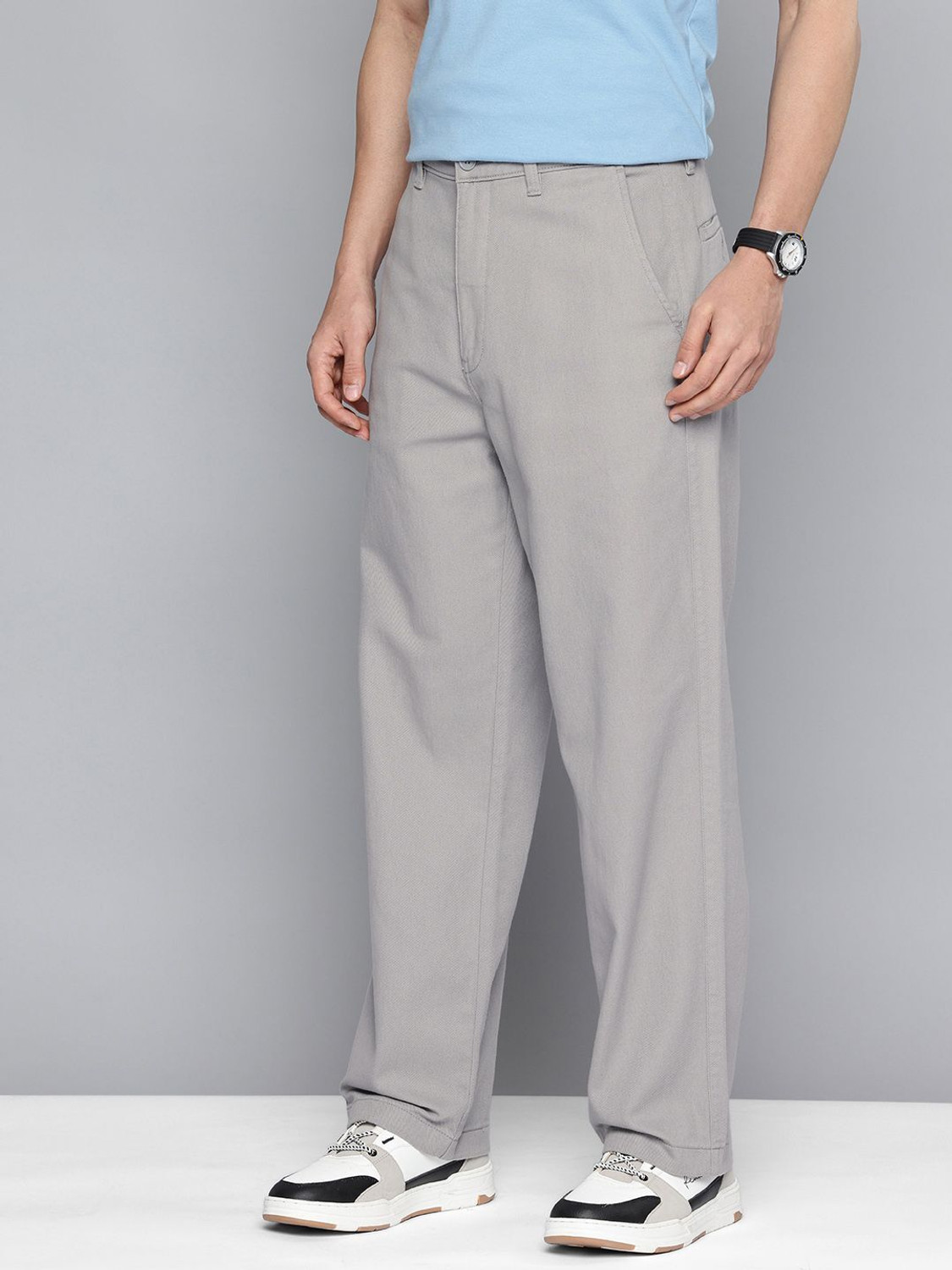 Image of LEVI'S Flared Men Grey Jeans