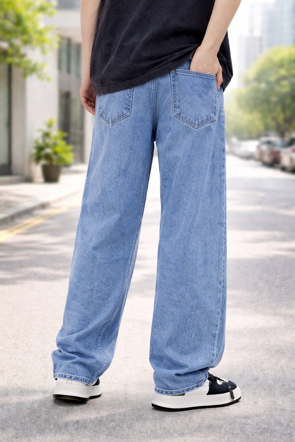 LittleRippers Loose Fit Boys Light Blue Jeans - Image 2