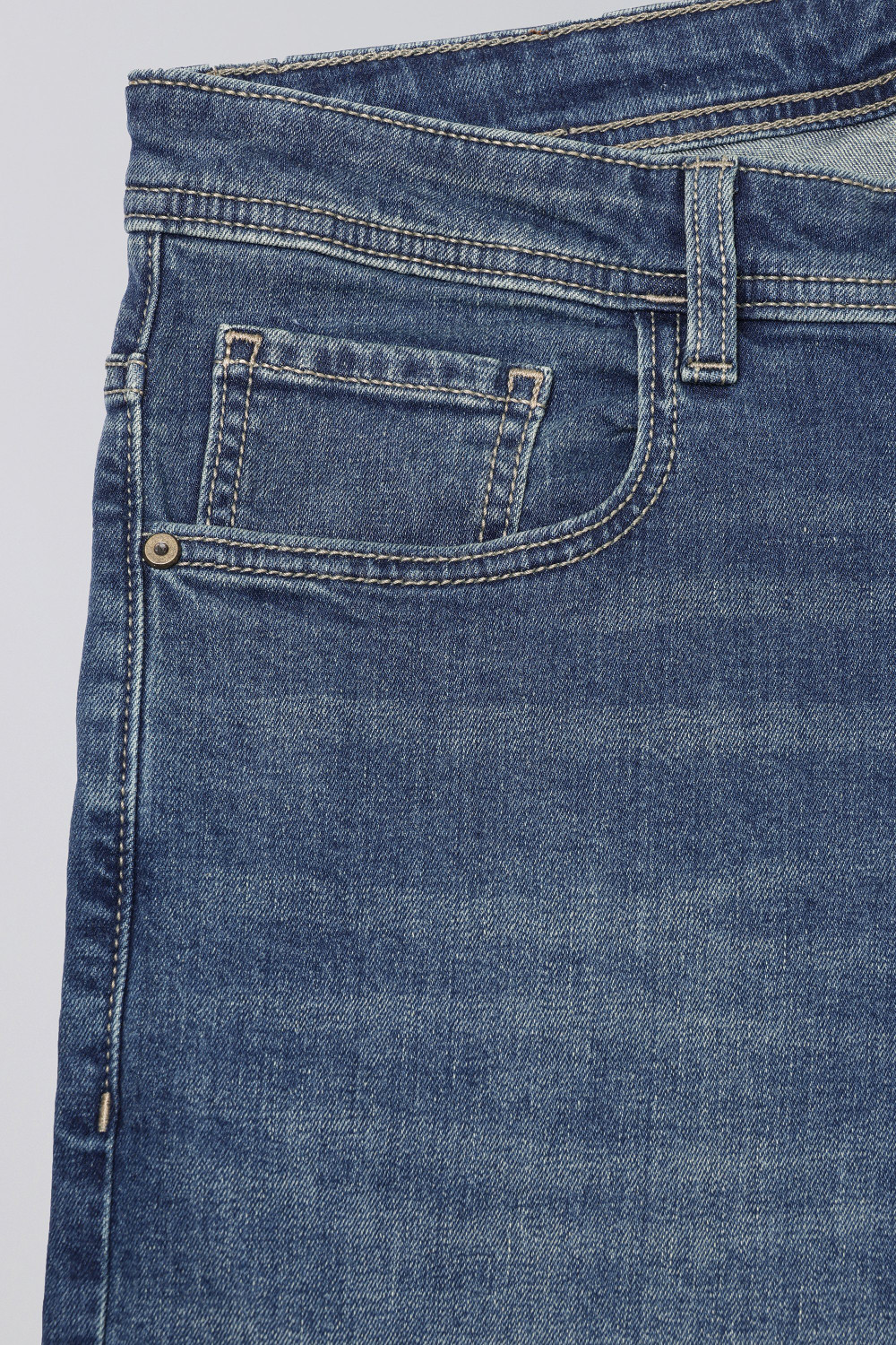 Image of PETER ENGLAND Regular Men Light Blue Jeans