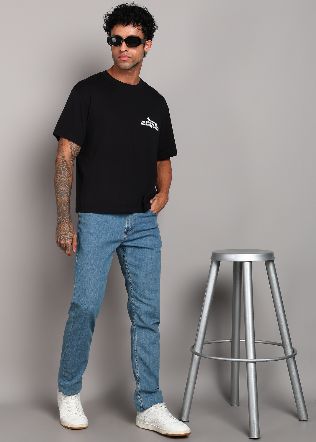 Image of LEVI'S Men Slim Mid Rise Blue Jeans