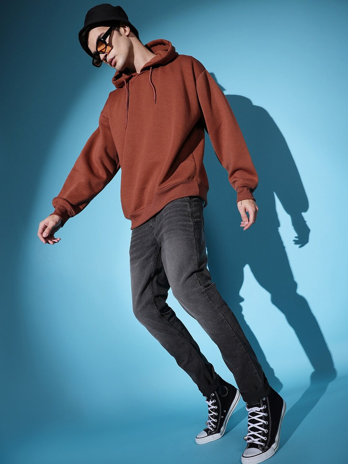 Image of The Indian Garage Co. Slim Men Grey Jeans
