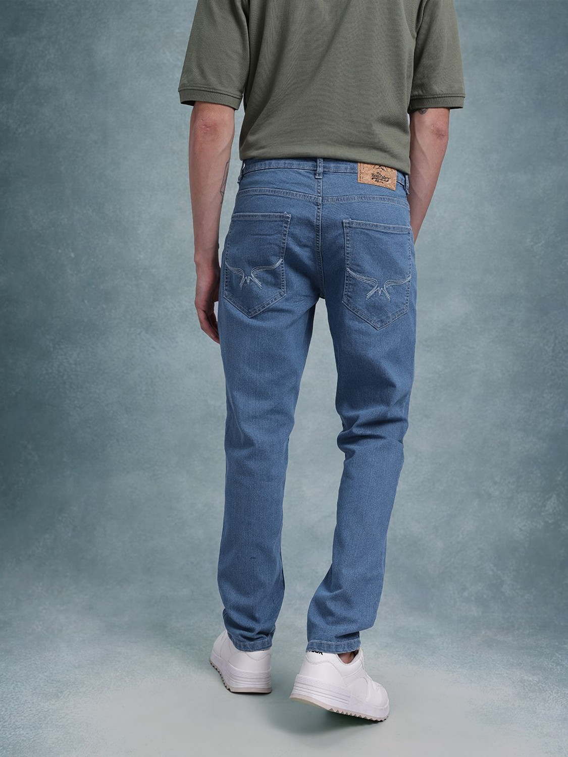 Image of Roadster Slim Men Blue Jeans